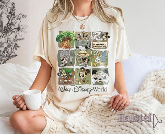 Disney Animal Kingdom Shirt, Disney Mickey Safari Shirt, Vintage Safari Mode, Disney Animal Kingdom T-Shirts,