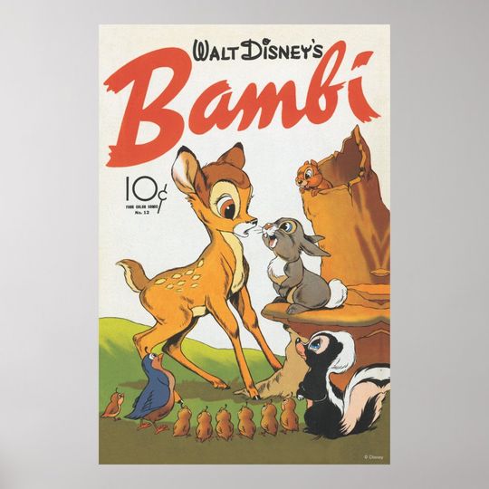 Disney's Bambi Movie Poster