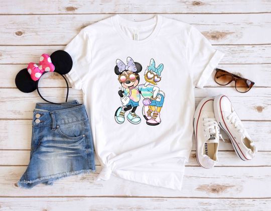 Minnie and Daisy Besties Shirt, Disney Besties Shirts