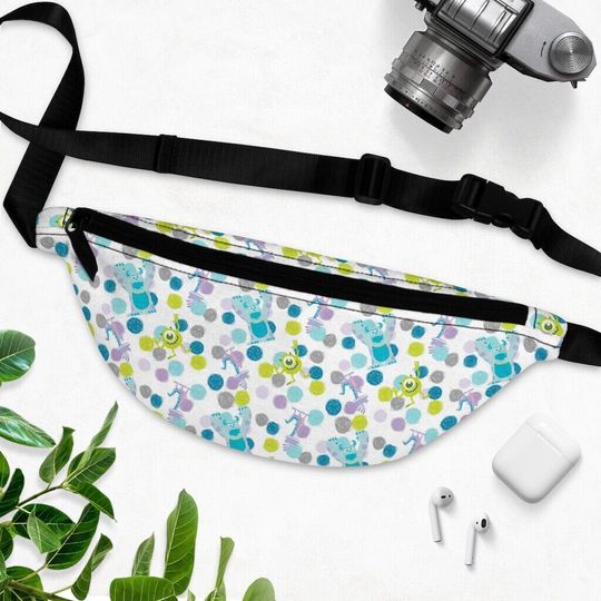 Disney Monsters Inc Fanny Pack, Disney Fanny Pack, Monsters Inc Bag, Disney Bag