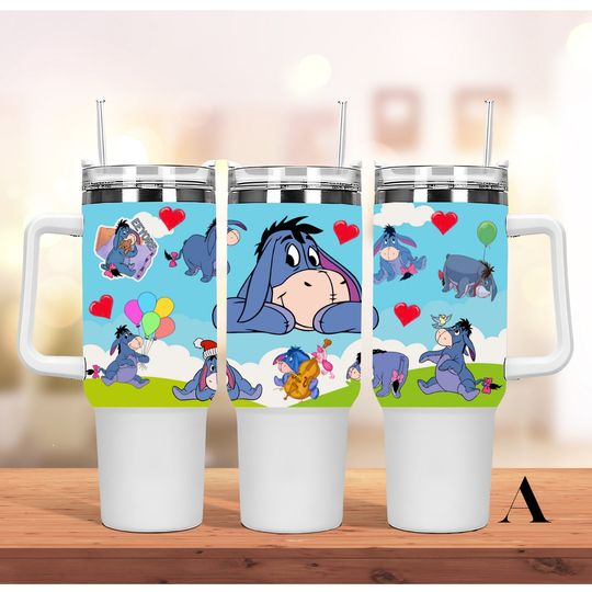 Disney Winnie the Pooh Eeyore Tiger Brand 40 oz Tumble