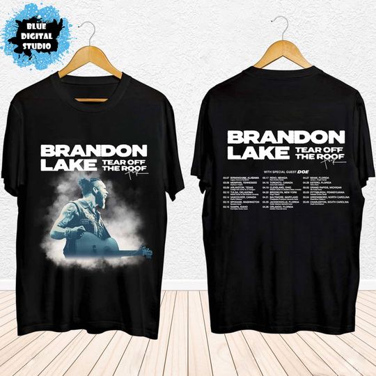 Brandon Lake Tear Off The Roof Tour 2024 Shirt
