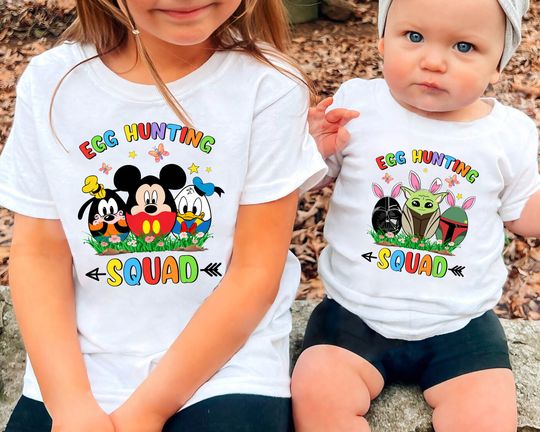Mickey And Friends Disney Easter Shirt, Family Easter Shirt, Easter Bunny Shirt, Easter Egg Shirt