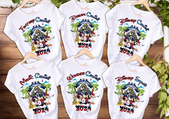 Disney Cruise Group Shirt, Disney Cruise Family Vacation 2024 Shirt