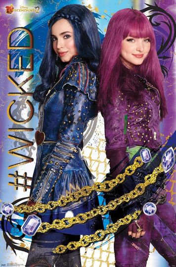 Disney Descendants 2 - Wicked Wall Poster