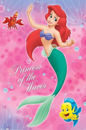 Disney The Little Mermaid - Group Wall Poster