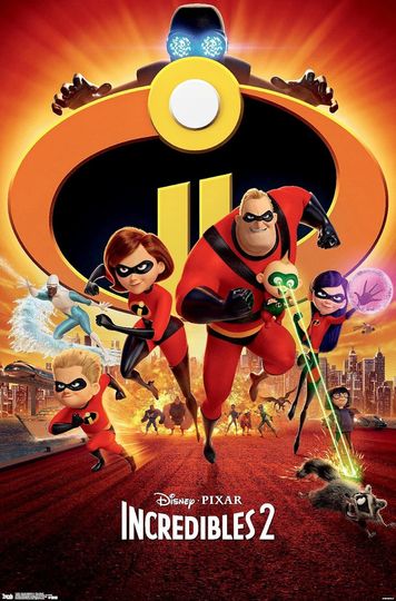 Disney Pixar The Incredibles 2 - One Sheet Wall Poster