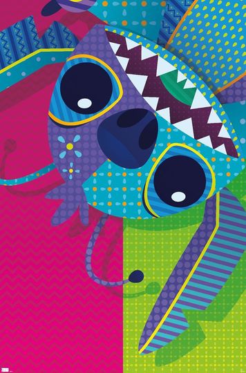 Disney Lilo and Stitch - Stitch Patchwork Wall Poster