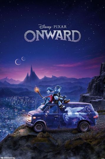 Disney Pixar Onward - Teaser Wall Poster