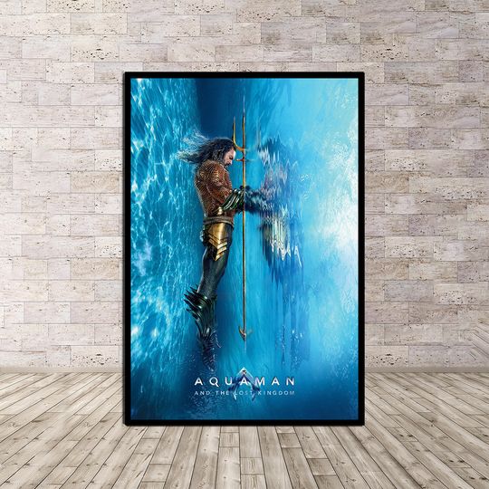 Aquaman and the Lost Kingdom Movie Poster, 2023 Film Poster