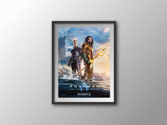 Aquaman and the Lost Kingdom Poster, Movie Posters