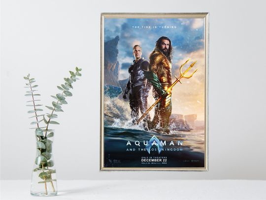 Aquaman and the Lost Kingdom Poster, Movie Posters