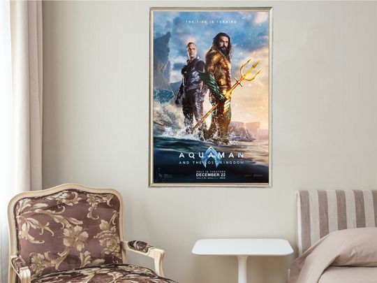 Aquaman and the Lost Kingdom Poster, Movie Posters