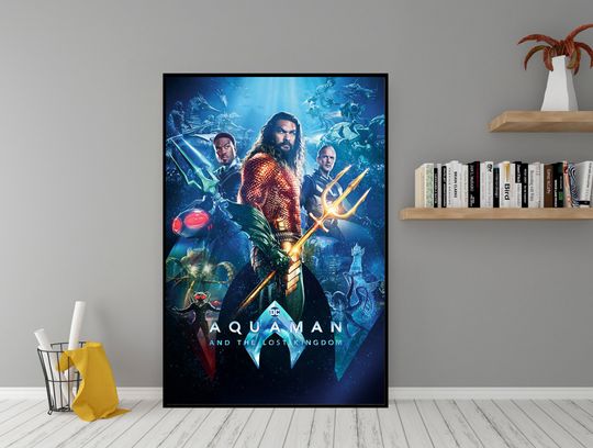 Aquaman and the Lost Kingdom Poster, Movie Posters