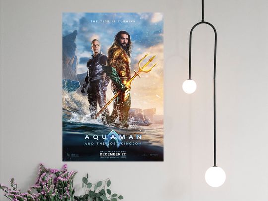 Aquaman and the Lost Kingdom Poster, Movie Posters