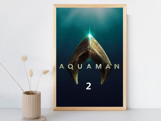 Aquaman and the Lost Kingdom Movie Poster 2023 Film/Room Decor Wall Art/Poster Gift/Canvas prints