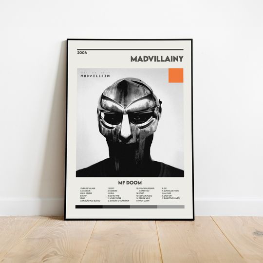 Mf Dooom Madvillainy Album Cover Print Poster