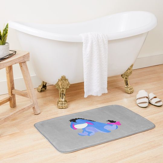 Winnie The Pooh Eeyore Disney Bath Mat, Disney Decor