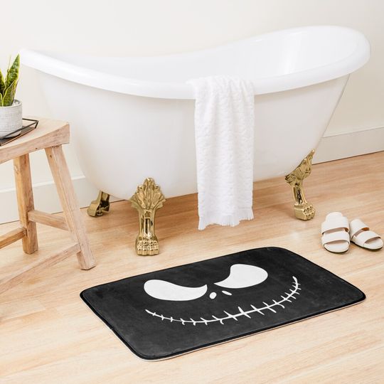 Jack Skellington The Nightmare Before Christmas Disney Bath Mat, Disney Decor