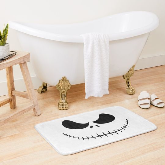 Jack Skellington The Nightmare Before Christmas Disney Bath Mat, Disney Decor
