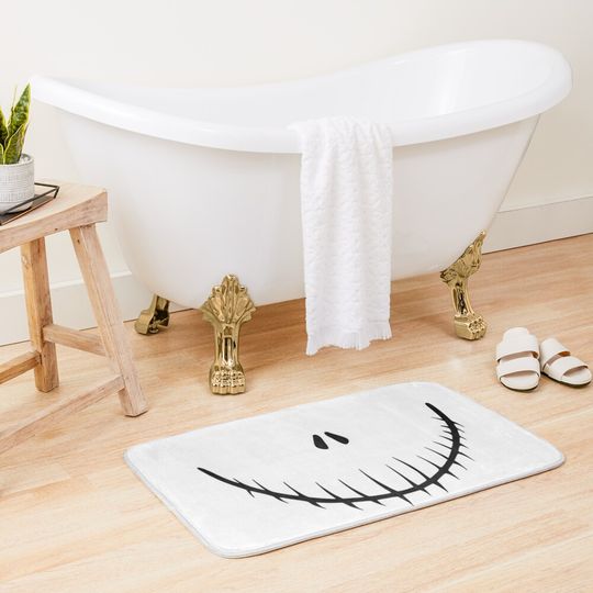 Jack Skellington The Nightmare Before Christmas Disney Bath Mat, Disney Decor