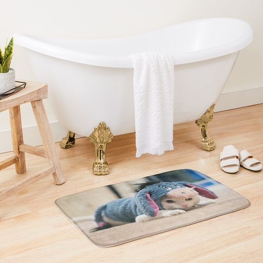 I'm Kitty Eeyore Winnie The Pooh Disney Bath Mat, Disney Decor