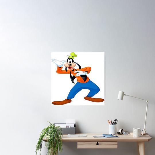 Goofy Character Poster, Disney Mickey Poster