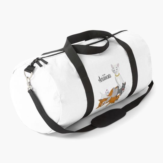 Lets cheer each others on The Aristocats Disney Duffel Bag