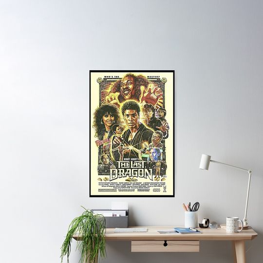The Last Dragon Movie Poster, Movie Poster, Vintage Movie Poster