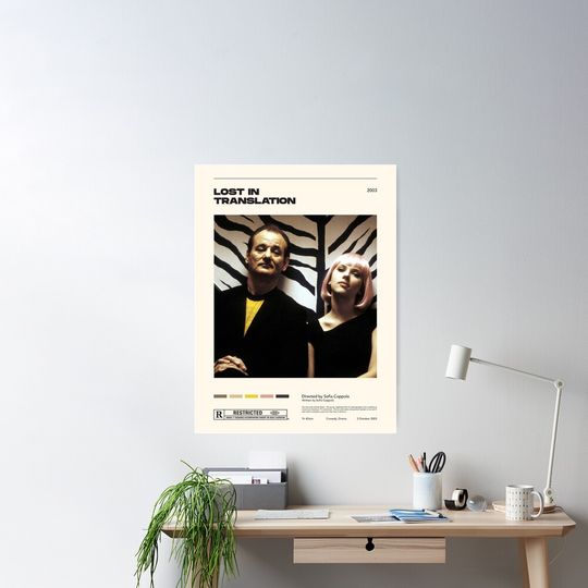 Lost in Translation Classicult Prints Vintage Retro Art Print