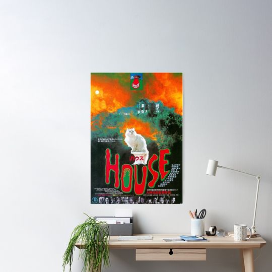 House 1977 Japanese Movie Poster