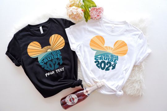 Custom Disney Cruise Shirts, Spring Break Cruise 2024 Shirt