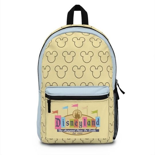 Disneyland Backpack, Disney Backpack, Disneyland Bag, Disney School Backpack
