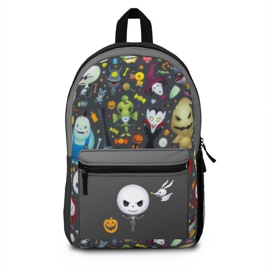 Nightmare Before Christmas Backpack, Disney Backpack, Jack Skellington Bag