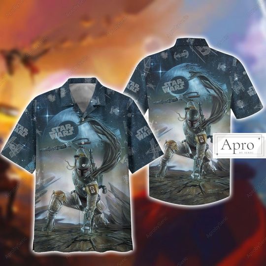 Star Wars Boba Fett Shirt, Star Wars Hawaii Shirt, Disney