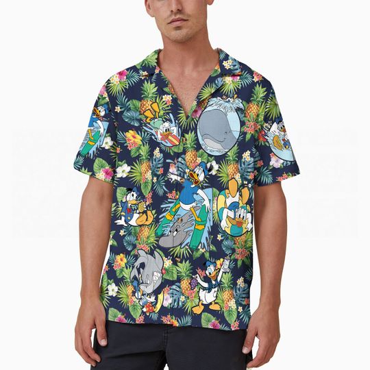Funny Donald Hawaiian Pineapple Shirt Aaron Donald Hawaiian Shirt