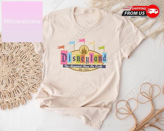 Discover Disneyland Est 1955 Shirt, Disneyland