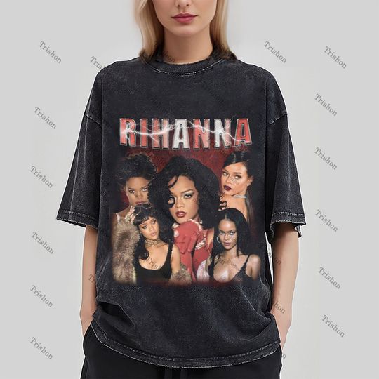 Rihanna Vintage T-Shirt, Rihanna Graphic Tee