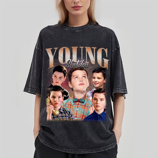 RETRO YOUNG SHELDON shirt, Zoe Perry, Mary Cooper