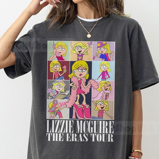 Lizzie Mcguire Eras Tour Shirt, Vintage Lizzie Mcguire T Shirt