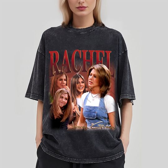RETRO JENNIFER ANISTON Retro Shirt, Rachel Green Jennifeer Anistonn