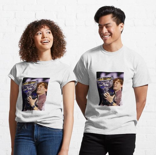 Jannik Sinner T-Shirt, 2024 Australian Open Champion Shirt