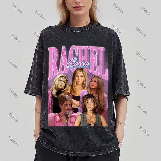 RETRO JENNIFER ANISTON Retro Shirt, Rachel Green Jennifeer Anistonn