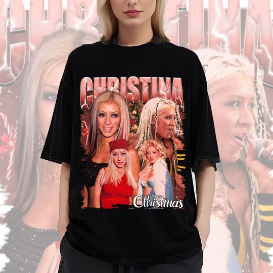 Retro Christina Mara Aguilera Shirt, Retro 90's Fans Tee
