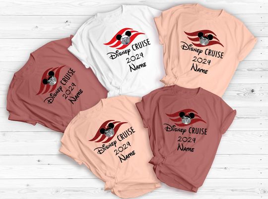 Custom Disney Family Cruise Vacation Shirts, Personalized Disney Cruise Trip