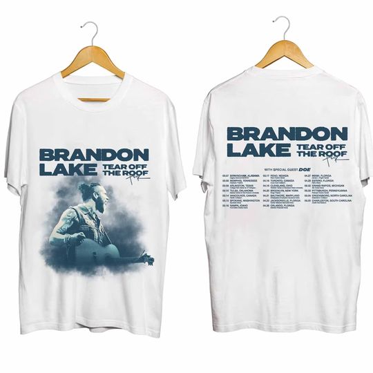 Brandon Lake Tear Off The Roof Tour 2024 Shirt, Brandon Lake Fan Gift Shirt