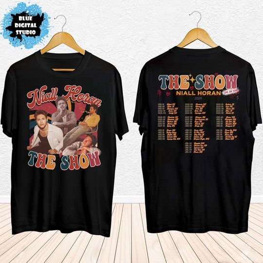 Vintage Niall Horan The Show Live On Tour 2024 Shirt, Niall Horan Shirt