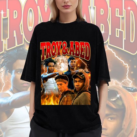 Retro TROY and ABED Shirt -Troy and Abed In The Morning Shirt