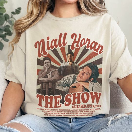 Niall Horan Vintage Shirt, Niall Horan The Show Graphic Tee