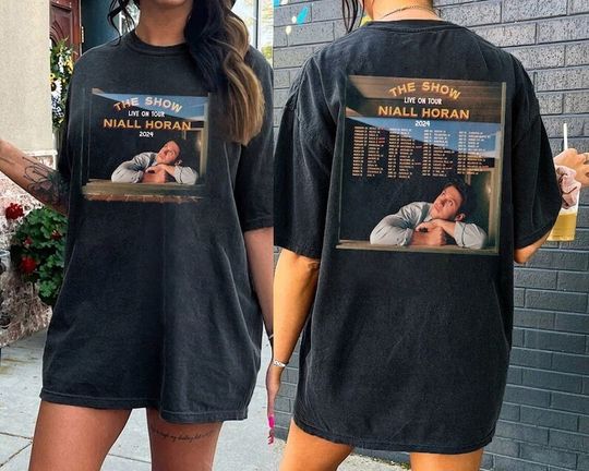 Niall Horan Music Concert 2024 Shirt, Niall Horan 2 side tshirt